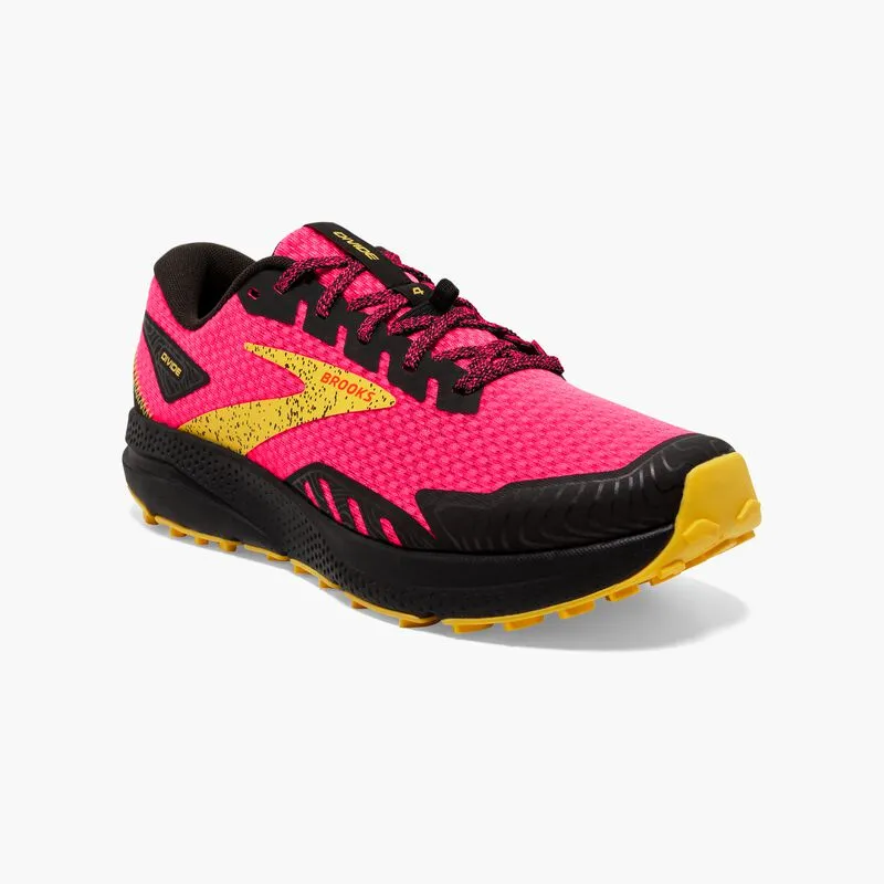 Brooks-Women-Trail-Running-Shoes-Pink-Black-Lemon_1.webp