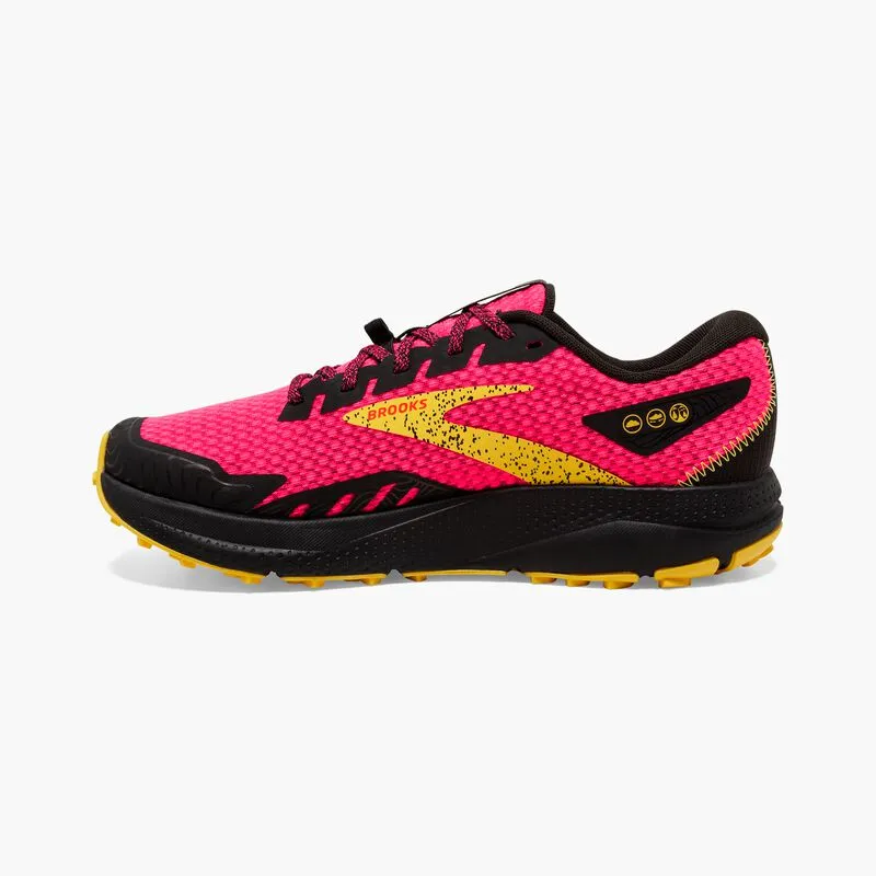 Brooks-Women-Trail-Running-Shoes-Pink-Black-Lemon_3.webp